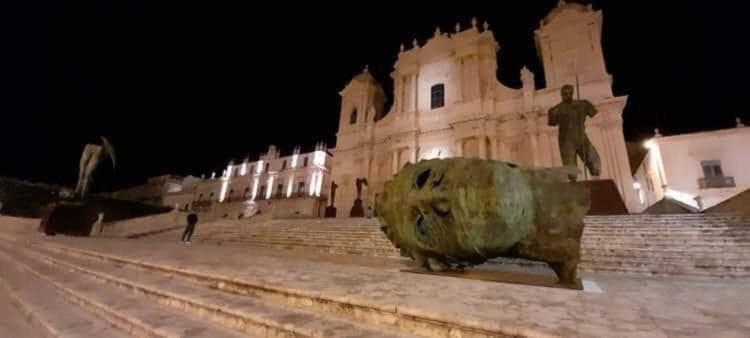 Casa Vico Lepre Villa Noto Buitenkant foto